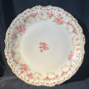 Limoges Elite Works Bawo & Dotter Porcelain Serving Plate Made in France